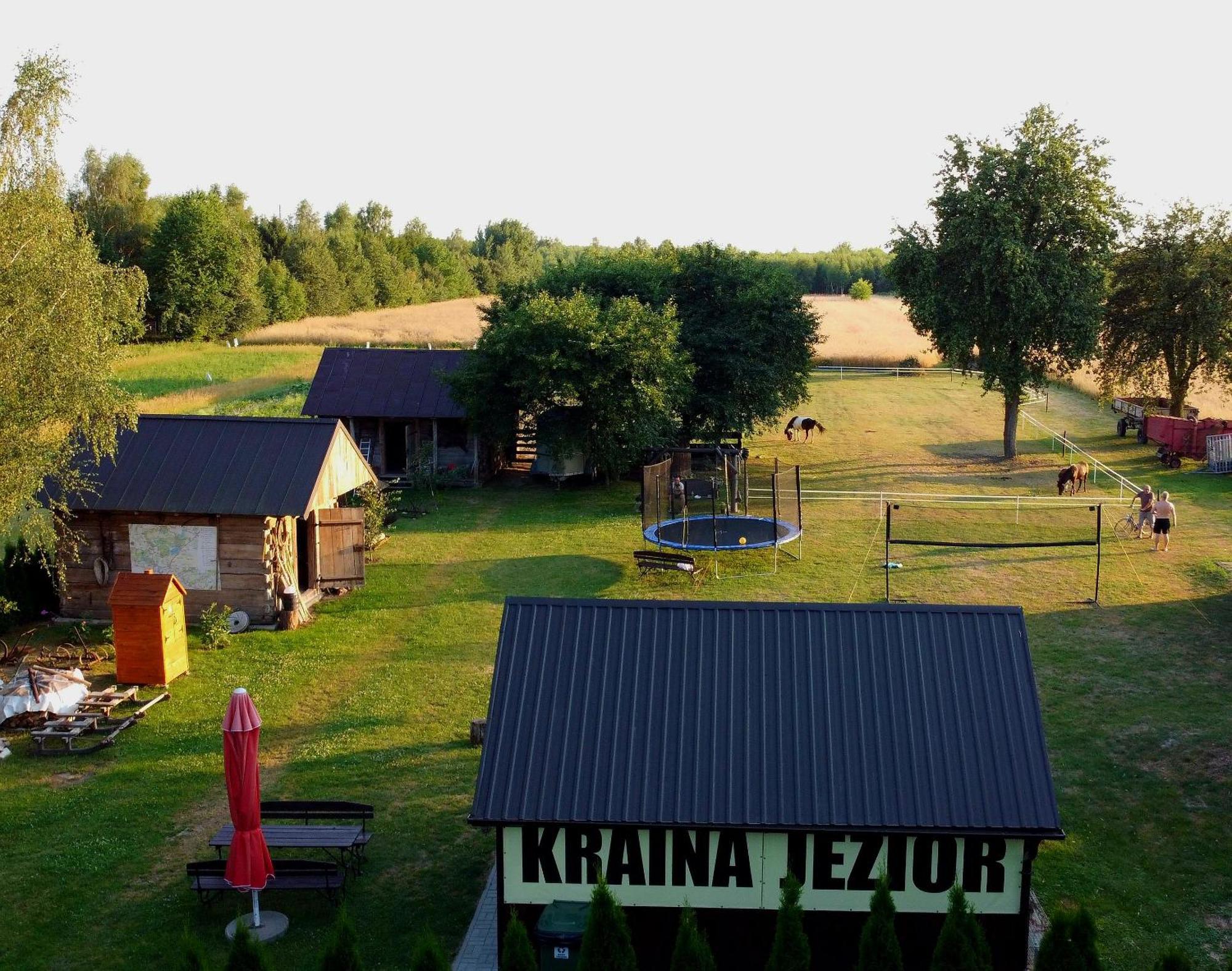 Agroturystyka Kraina Jezior Ludwin Exteriör bild